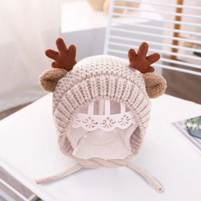 Wholesale Winter Baby Knitted Hat Thickened Wool Hat For Boys Cute Baby Accessories Autumn/winter Boys Knitted