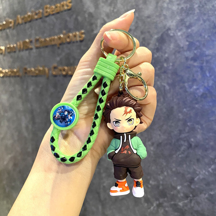 Wholesale Cartoon Doll Bag Pendant Car Key Chain Doll Machine Small Gift