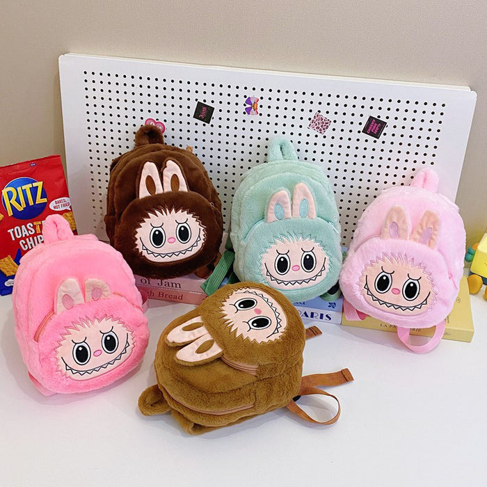 Wholesale Cartoon crossbody bag,  grab machine doll coin purse,  plush bag,  children' s backpack,  cross-border model