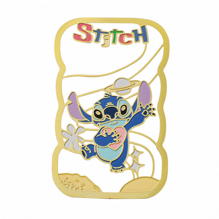 Wholesale wavy border hollow metal bookmark