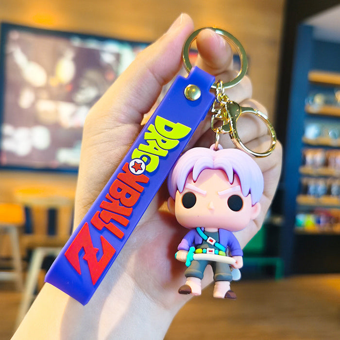 Wholesale Cartoon Doll 3D Rubber Keychain JDC-KC-Tingm060