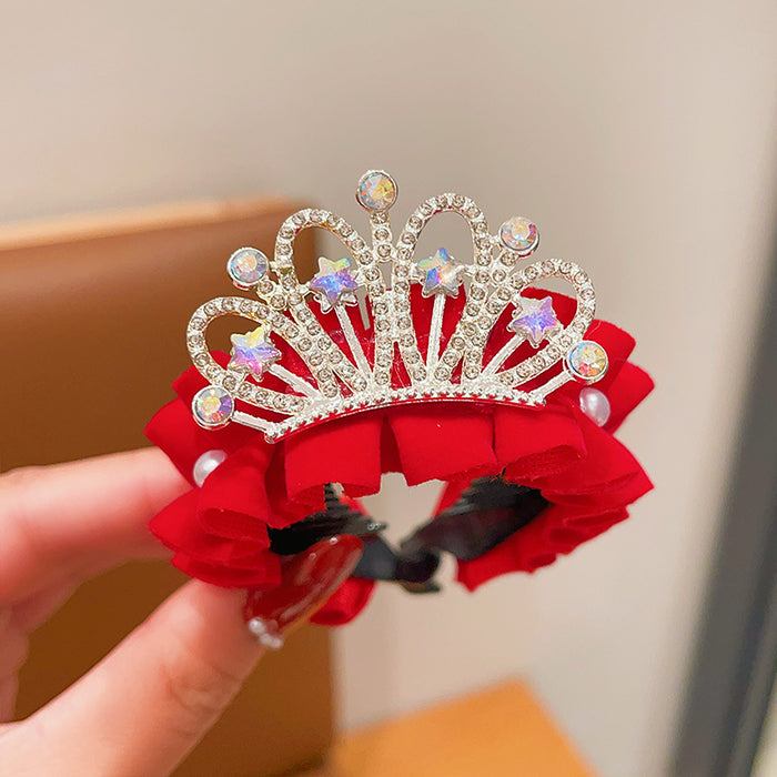 Wholesale Children's ponytail buckle butterfly hairpin hair accessory