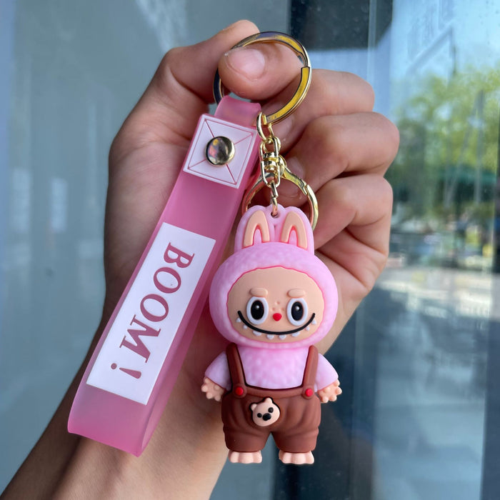 Wholesale Cartoon Little Sheep Keychain Pendant Cute Doll Backpack Car Key Chain Ring Gift