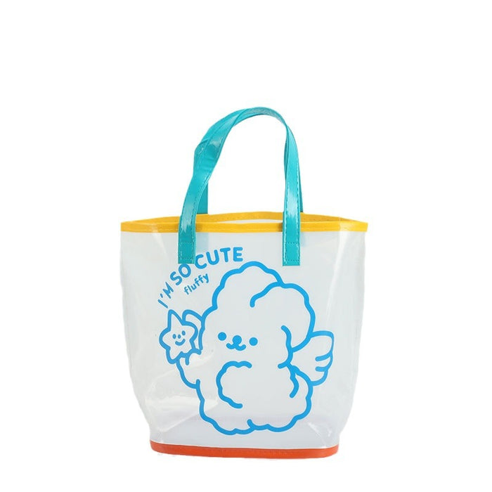 Wholesale Children's outdoor portable cute cartoon waterproof tote bag
