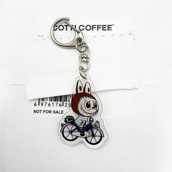 Wholesale Sheep Acrylic Keychain Cute Cartoon KeyChain Personalized Pendant Gift