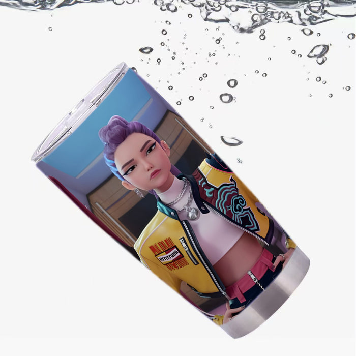 Wholesale 20oz Car Cup Hunter Witch Group K-Pop Vacuum Stainless Steel Thermos Cup