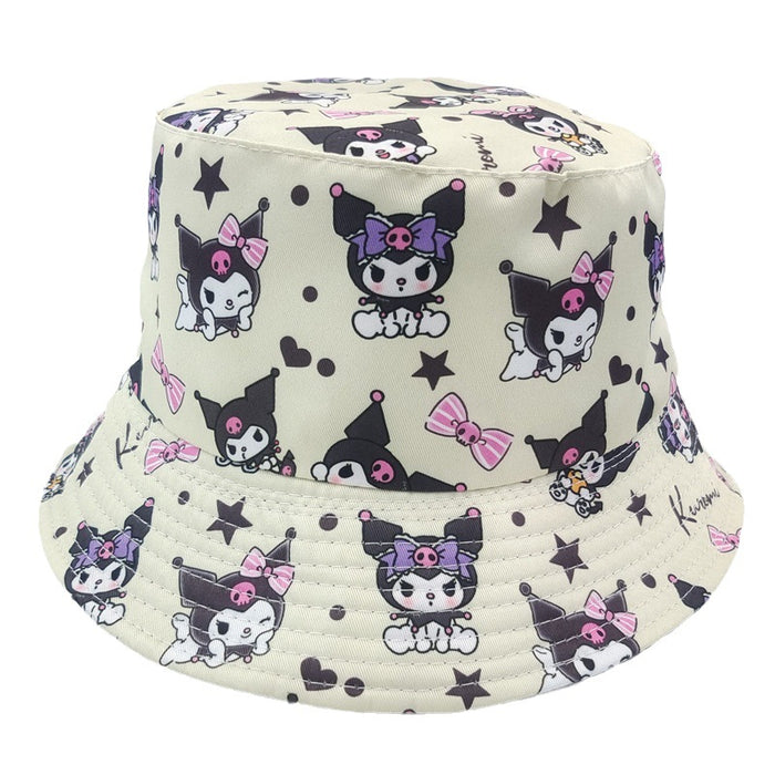 Wholesale Fisherman's hat, cute cartoon basin hat, double-sided sun protection and sunshade hat, bucket hat