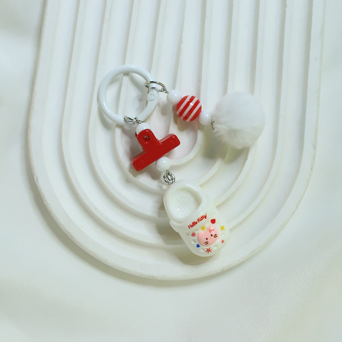 Wholesale Resin cat keychain mobile phone pendant cute jewelry pendant