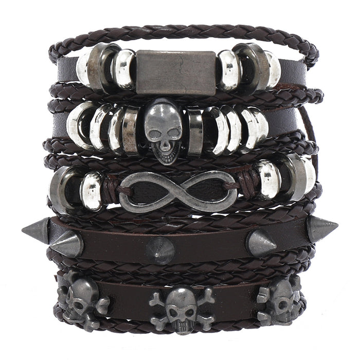 Wholesale Punk Style Alloy Men's Bracelet JDC-BT-XH022