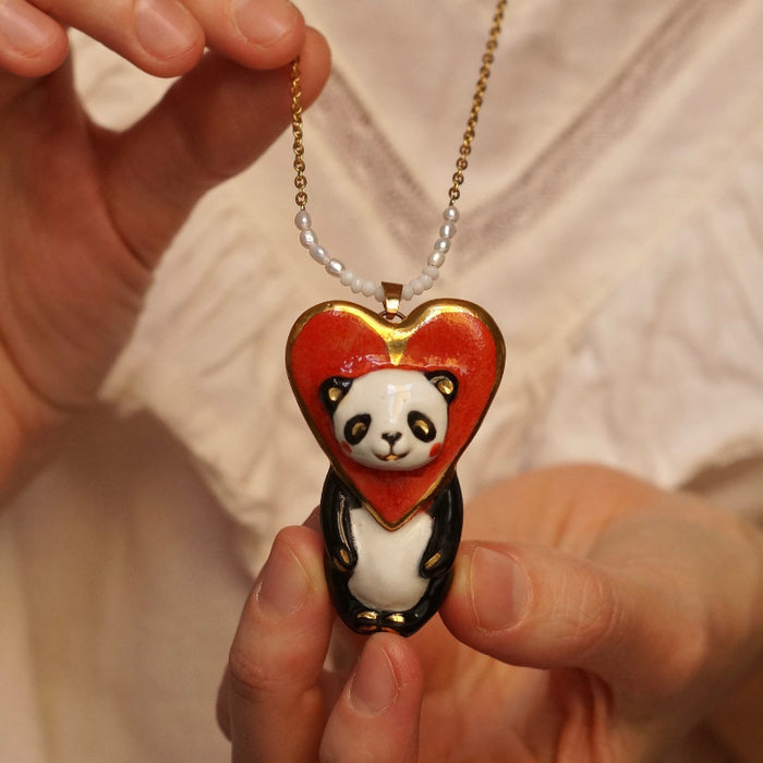 Wholesale Cute cartoon animal-shaped necklace