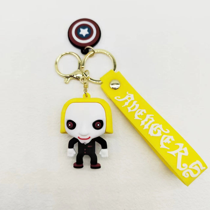 Wholesale Keychain Silicone Doll Pendant Car Bag Small Pendant