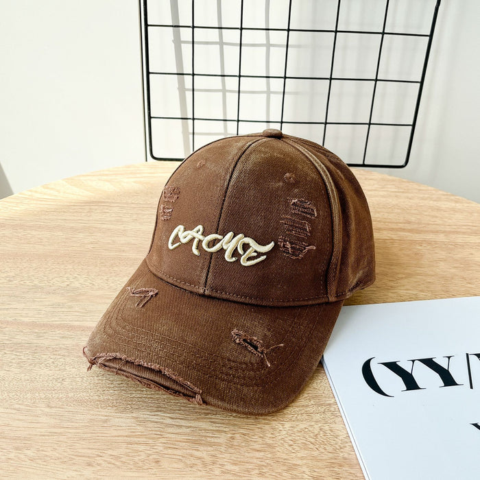 Wholesale Wide brimmed hood, cotton soft top baseball cap, sun protection and duckbill cap