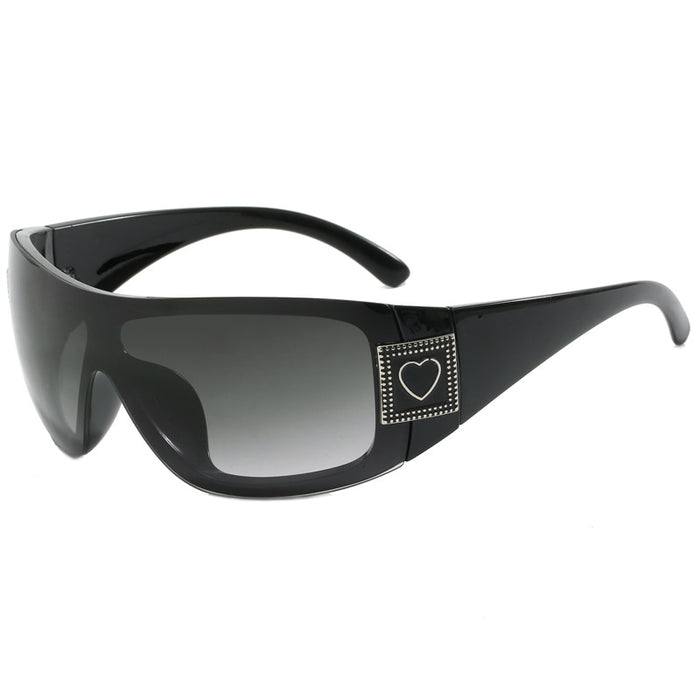 Wholesale Conjoined glasses, sunglasses, cycling high-end large frame