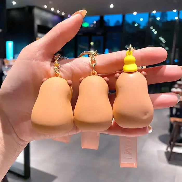 Wholesale Keychain Doll Cartoon Ugly Cute Backpack Pendant Doll