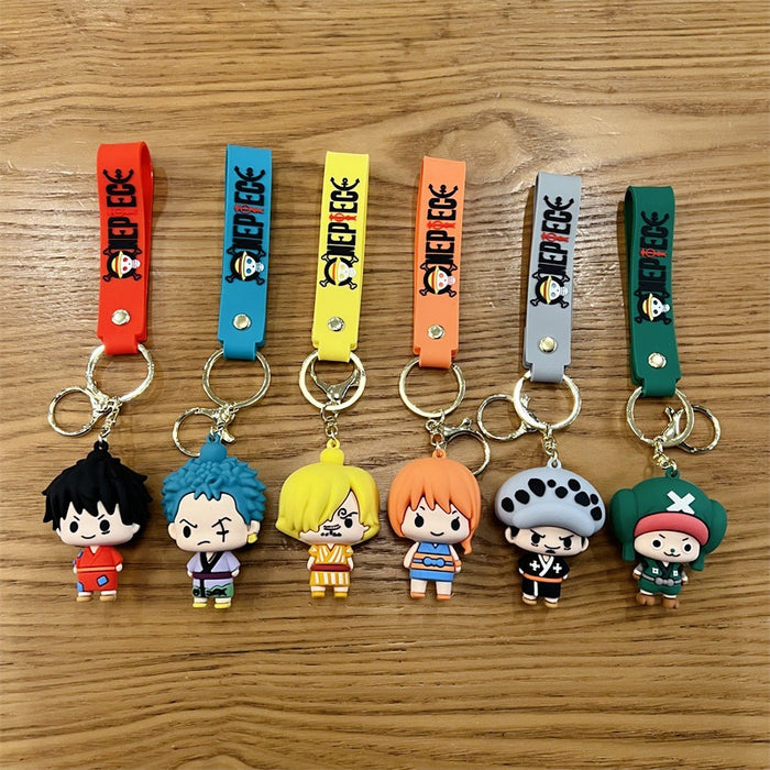 Wholesale Creative Cartoon Cute PVC Soft Keychain JDC-KC-JinB027