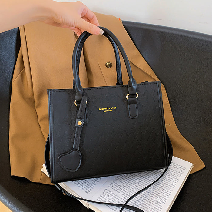 Wholesale New Simple and Fashionable Large Capacity Handheld Big Bag Simple and Fashionable Casual Single Shoulder Bag Small Square Bag
