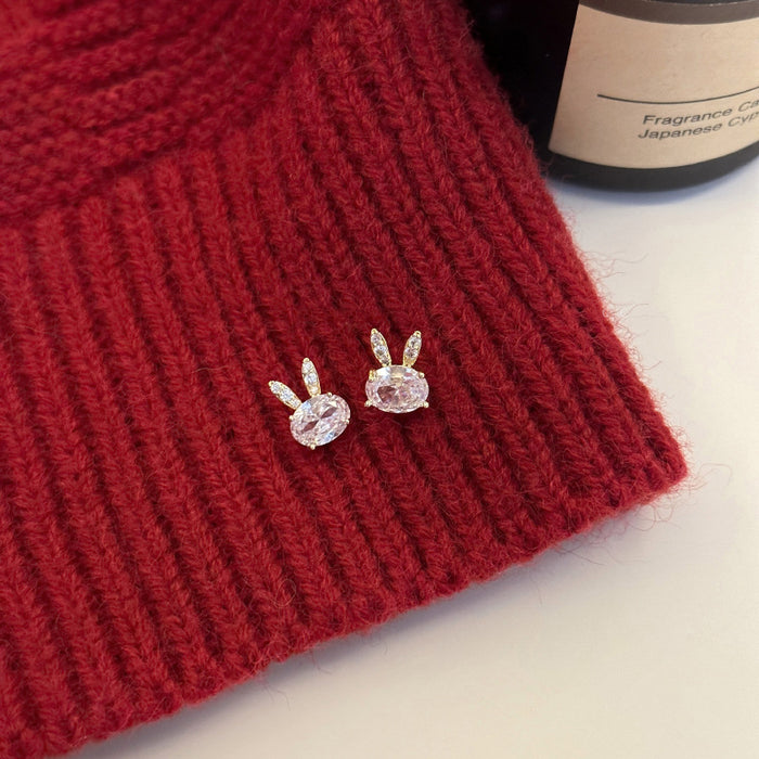Wholesale Pearl and Zircon Heart Earrings