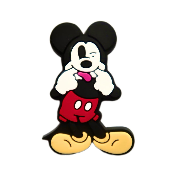 Wholesale New Cartoon Series PVC Soft Rubber Hole Shoes, Flower Shoes, Buckles, Cartoon Garden Shoes, Decorative Accessories