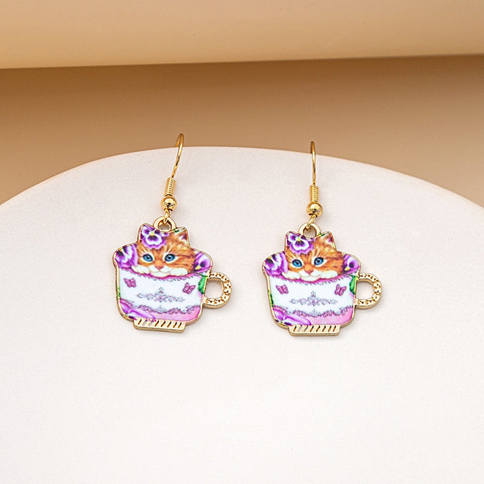 Wholesale Fun cartoon cute earrings