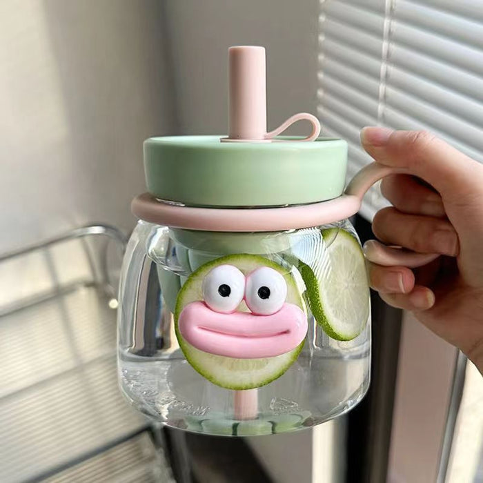 Wholesale Plastic large-capacity straw belly cup