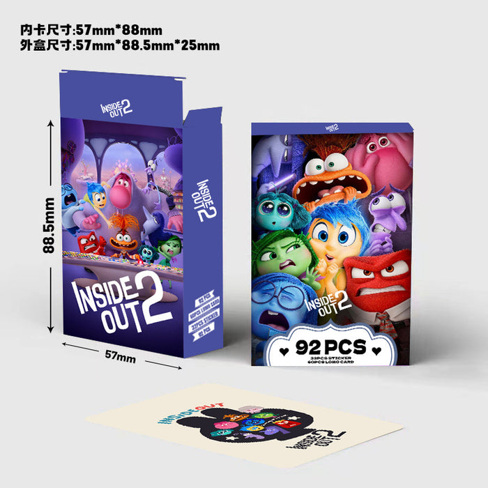 Wholesale 184pcsDouble sided high-definition color printed photo card,  anime movie peripheral collection card