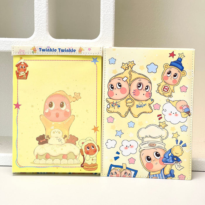 Wholesale Modern Faux Leather Notebook with Star Pattern Chic Princess Style
