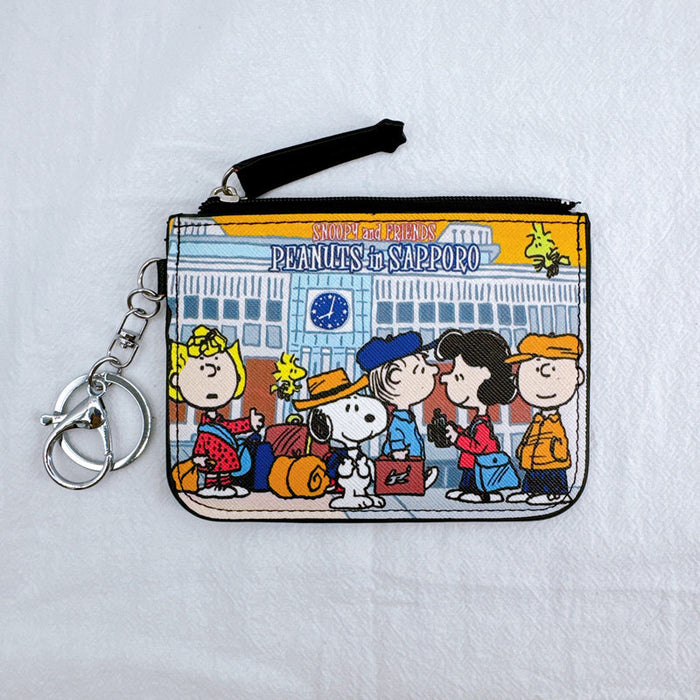Wholesale Student Cartoon Leather Wallet with Keychain
