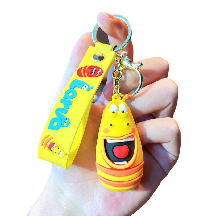 Wholesale Cute and funny keychain, student backpack pendant, cartoon doll keychain