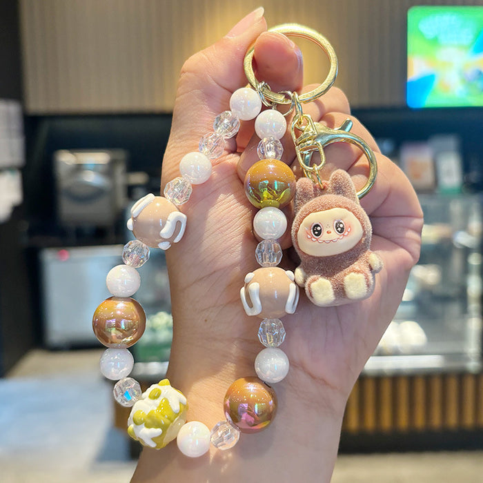 Wholesale Crystal Drift Bottle Keychain Pendant