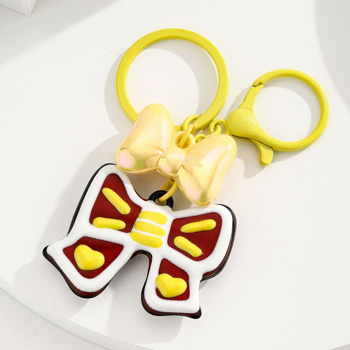 Wholesale Candy-Colored Bow Keychain