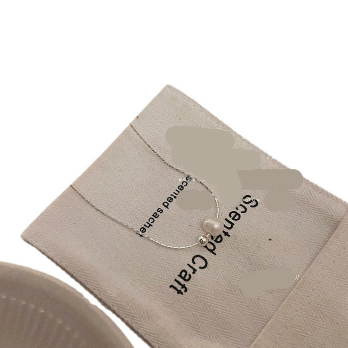 Wholesale Necklaces a pearl pendant snake bone thin chain clavicle chain niche necklace