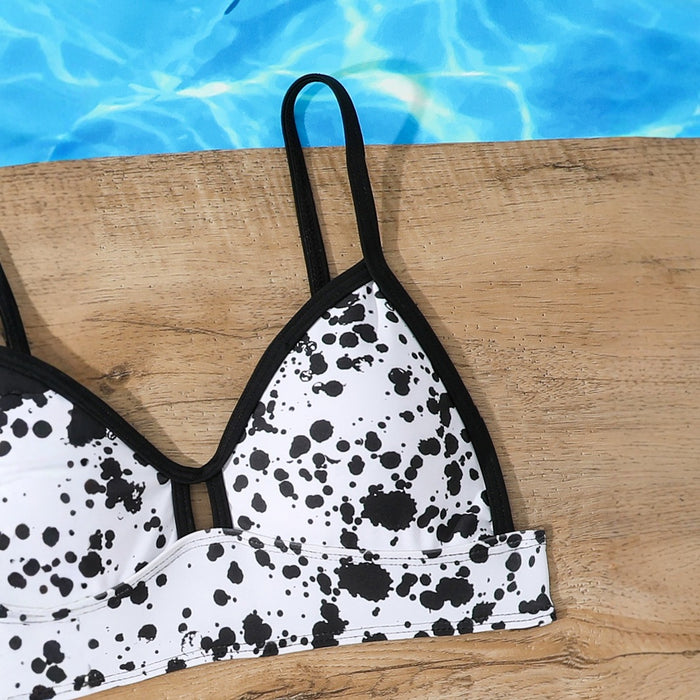 Wholesale Children's split swimsuit bikini two-piece swimsuit