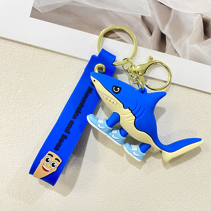 Wholesale Wooden Stick Man Bigfoot Tree Shark Doll Pendant