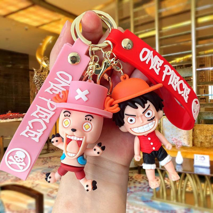 Wholesale Cartoon Doll Silicone Keychain JDC-KC-MingT069