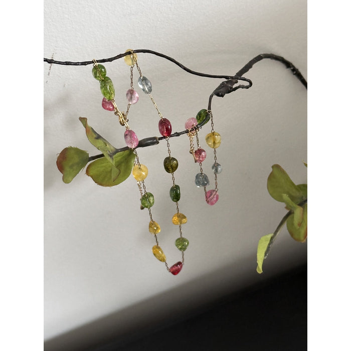 Wholesale Holiday Seaside Suitable Sweet Handmade Beaded Bracelet Necklace with Full Transparency