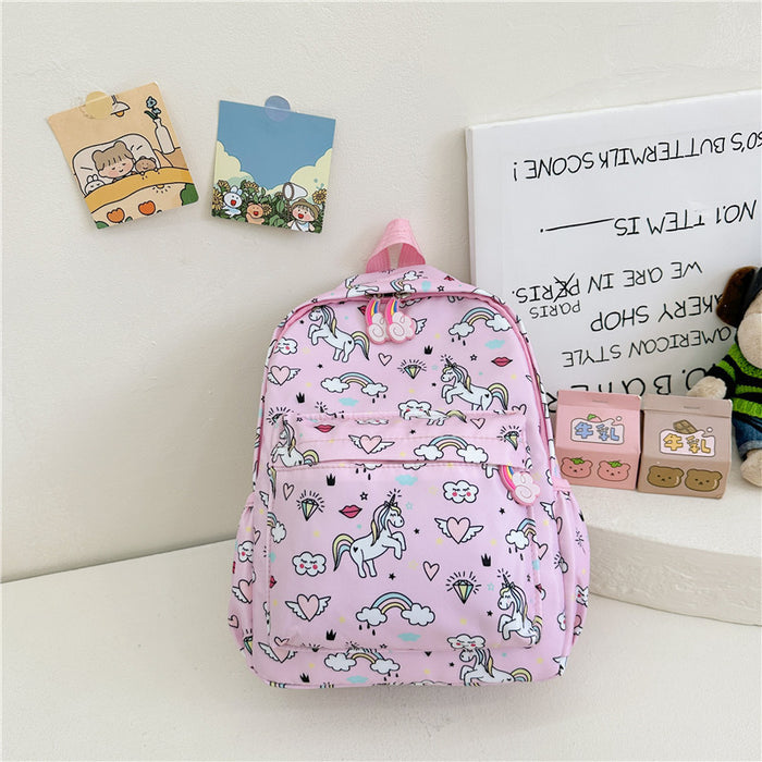 Wholesale Waterproof Nylon Children's Casual Travel Backpack JDC-BP-YuanDuo084