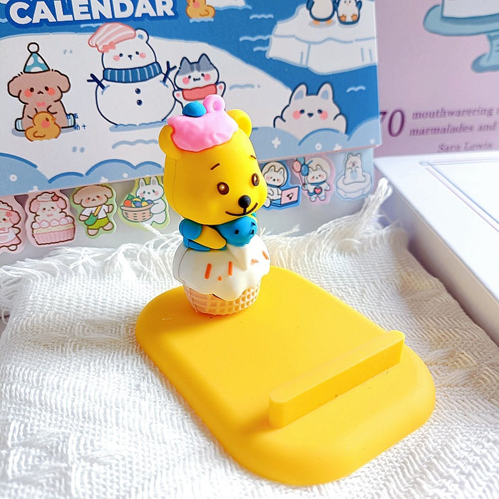 Wholesale PVC Cartoon Doll Mobile Phone Holder JDC-PS-MingT010