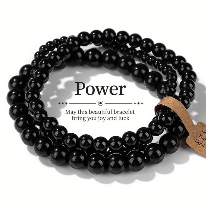 Wholesale Agate Turquoise Beaded Bracelet Retro Colorful Stone Bracelet Jewelry