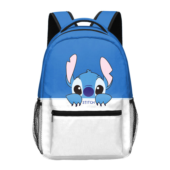 Wholesale Stitch Backpack Digital Full Print Student Schoolbag Cartoon Anime Backpack in Stock JDC-BP-Shangl004