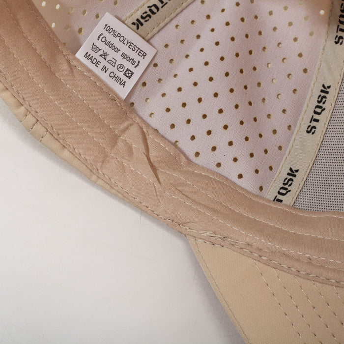 Wholesale Quick-drying baseball cap factory men's and women's spring and summer outdoor breathable sports sunscreen cap big head suitable for sunscreen cap