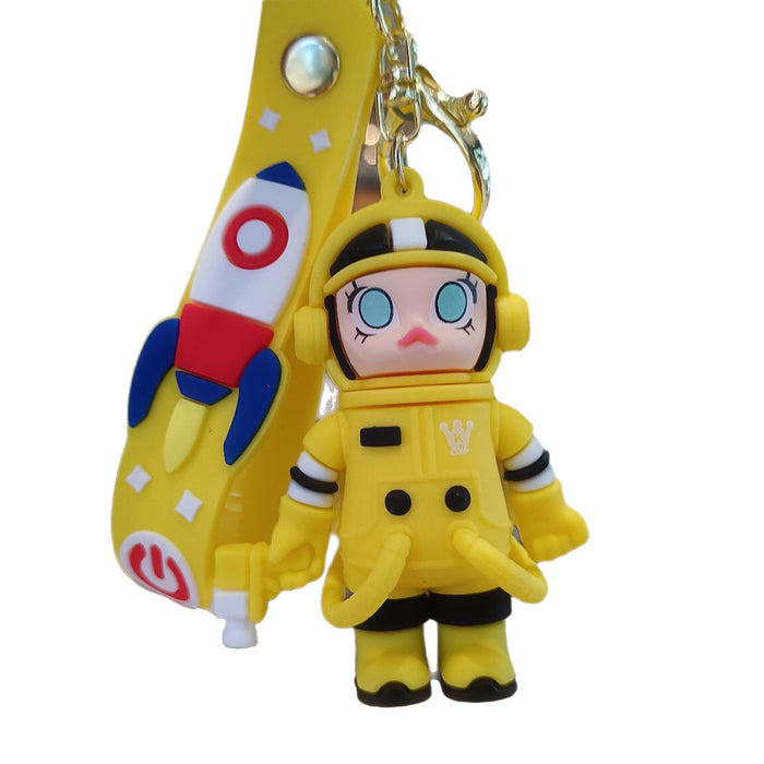 Wholesale Cute Cartoon Astronaut Keychain