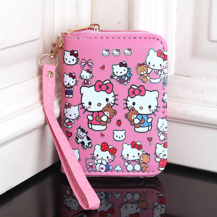 Wholesale Cartoon Cat Small Wallet with Card