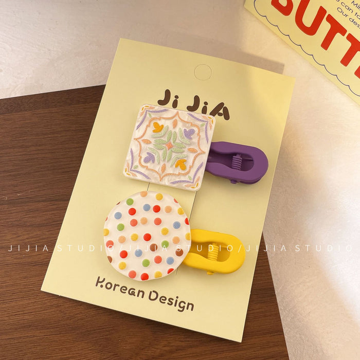 Wholesale hairpin children's cartoon rabbit cute hairpin hair accessories