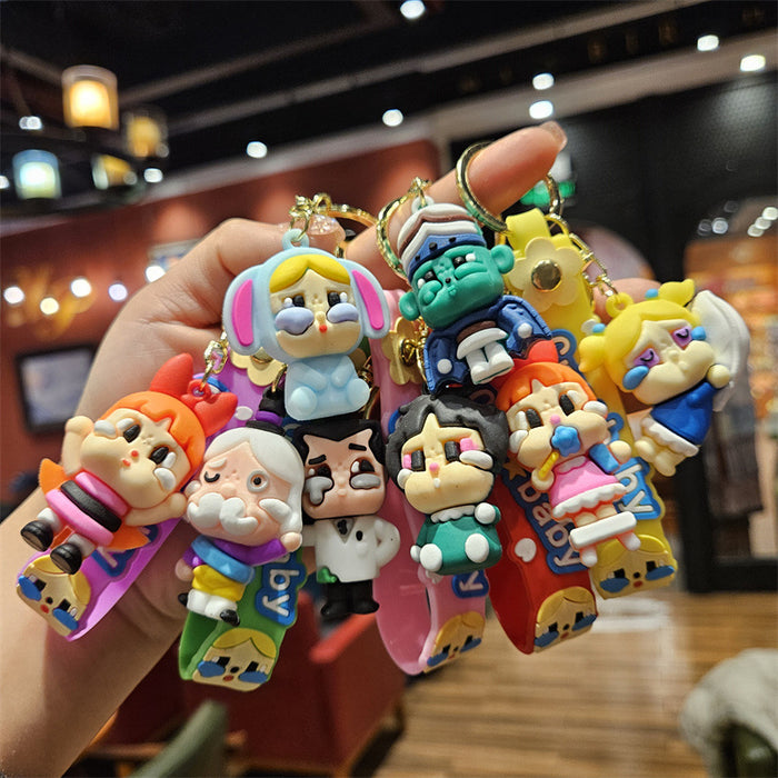 Wholesale Cartoon Key Chain Cute Doll Key Chain Student Exquisite Bag Decoration Pendant Gift
