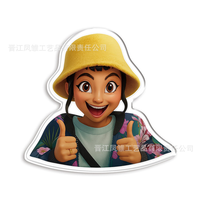 Wholesale 50pcs Acrylic Shoe Buckles Acrylic Beach Shoe Buckles Decorative Accessories