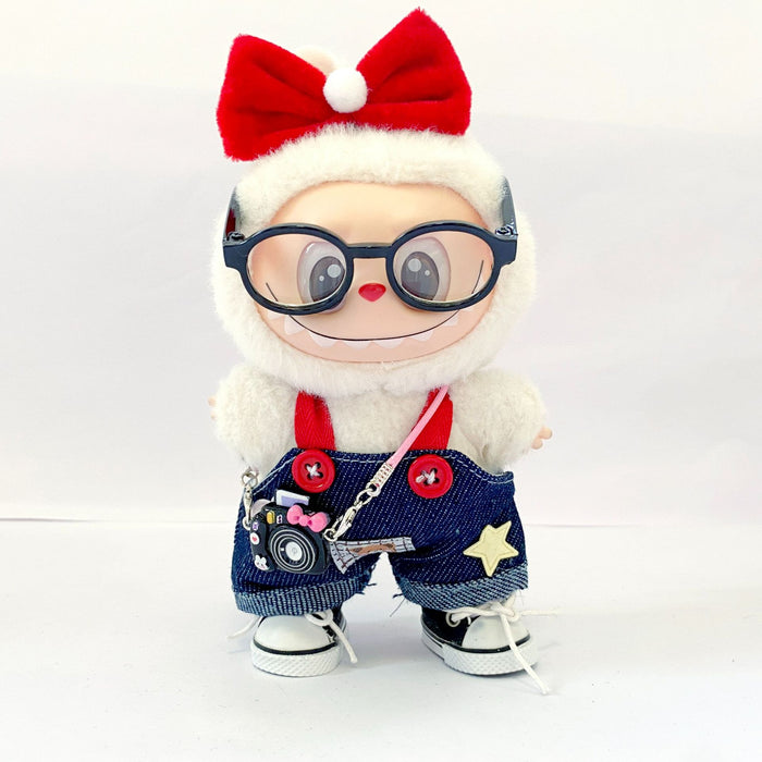 Wholesale Clothing Pendant Baby Clothes Jeans Star Denim Overalls Suit Replacement