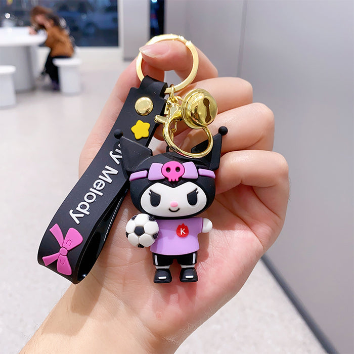 Wholesale PVC Cartoon Doll Keychain JDC-KC-NLu019