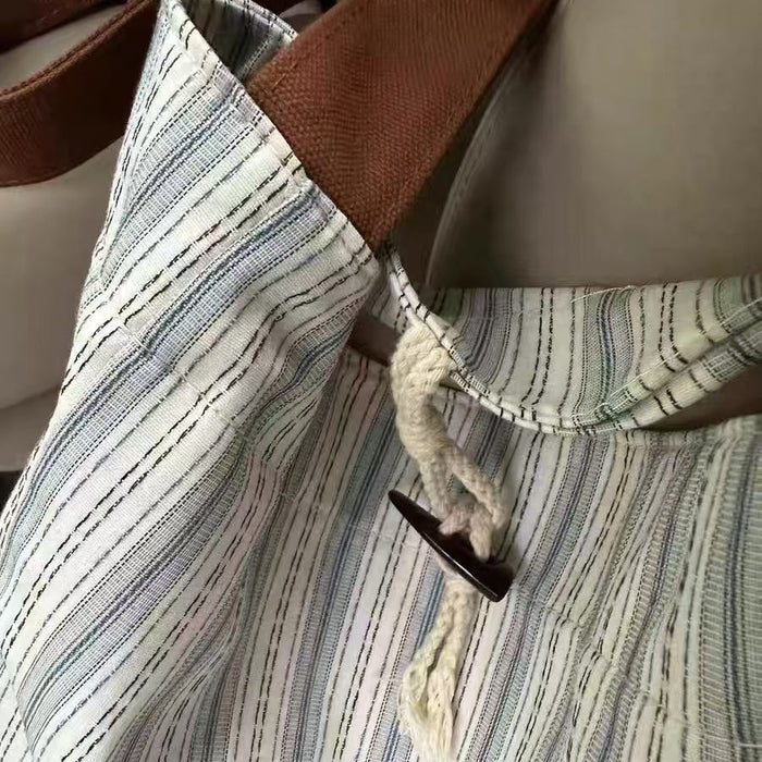 Wholesale Large capacity commuting shoulder tote bag canvas bag fashionable casual armpit bag