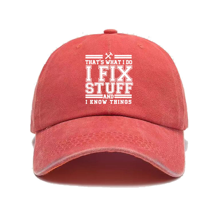 Wholesale Letter printed washed baseball cap, outdoor sun shading retro duckbill cap