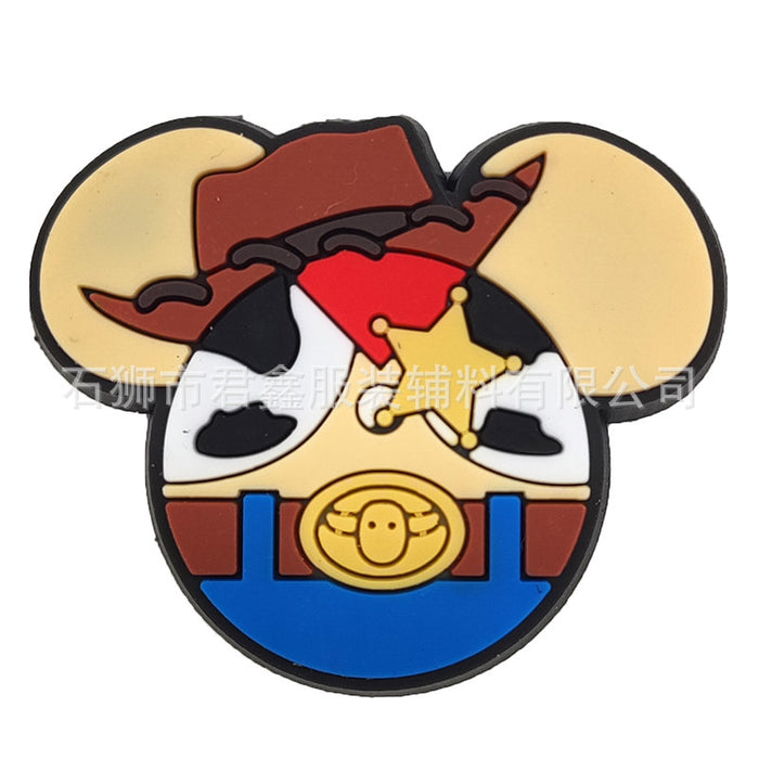 Wholesale 50pcs Cartoon Hole Shoes Accessories  Shoes Charms